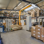 Villa met magazijn